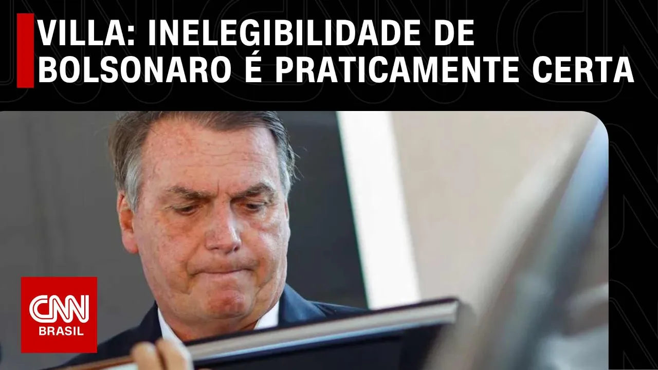 Marco Antonio Villa: Inelegibilidade de Bolsonaro é praticamente certa | CNN NOVO DIA