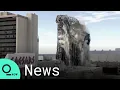 Trump Plaza Implosion Atlantic City Casino Crashes to the Ground