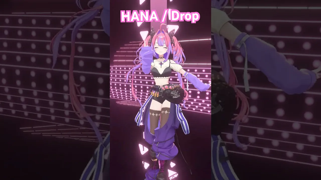 HANAさんのDrop踊ってみた【#綺々羅々ヴィヴィ】#vtuber #hololive #dance #hana