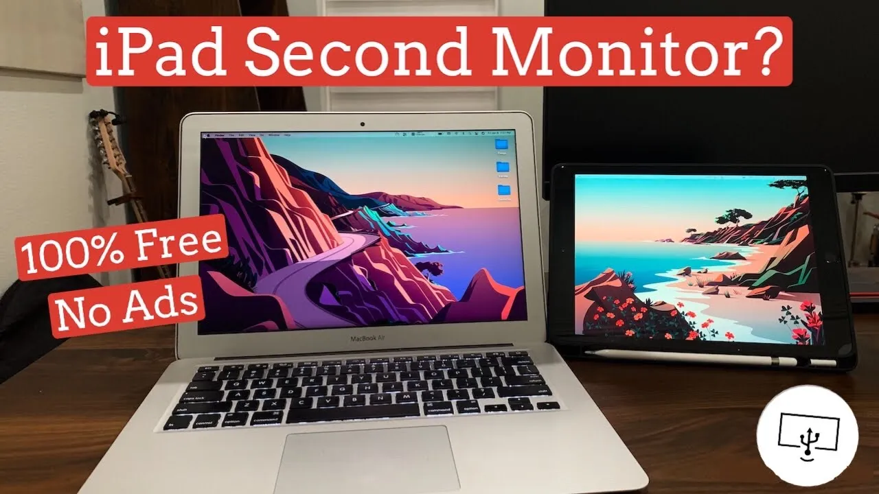 Turning Your iPad into a second monitor for Google Zoom meetings for PC & Mac