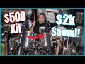 Download Lagu Can $500 Drums Really Sound Like a $2000 kit?  For REAL??