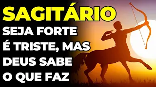 SAGITÁRIO: 🙏 ISSO VAI CHOCAR VOCÊ | É TRÁGICO O FIM, MAS DEUS SABE O QUE FAZ | TENHA FÉ
