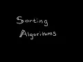 Discrete Math 3 1 3 Sorting Algorithms