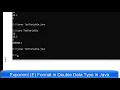 Exponent format E for double data type in Java What is exponent E format Exponent E