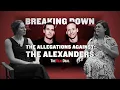 Breakdown The allegations against the Alexanders