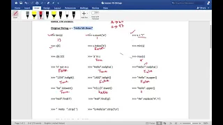 Strings In Python Object-Oriented Thinking In Python Day 19
