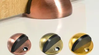 Door Stopper Rubber Stainless Steel 