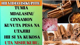 TUMIA MDALASINI HIVI UNA NGUVU ZA AJABU YA KUVUTA UTAJIRI PESA Kupitia Nguvu Za Universe 