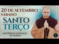 Download Lagu TERÇO DE HOJE - 20/09/2025 - SÁBADO: MISTÉRIOS GOZOSOS - 18 HORAS