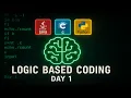 Logical Oriented Coding Day-1 C Java Python Explained in Telugu technicaltopics Live