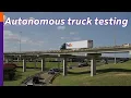 Autonomous trucks testing to haul freight for FedEx