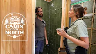 EP 18: Dream Bathroom in Progress | CABIN GONE NORTH