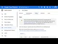 Create a Service Account for programmatic access to Google cloud services