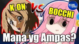 benarkah k on lebih bagus dari bocchi the rock