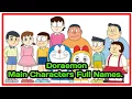 Doraemon main Characters Full Name