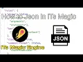How to use Json in Its Magic Engine How to save and load List Data in File in ITs Magic Engine