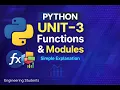 Python Programming Functions and Modules