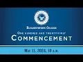 Elizabethtown College 2024 Commencement Ceremony