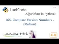 LeetCode in Python 165 Compare Version Numbers - Michelle