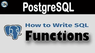 How to write SQL Functions in PostgreSQL FAST Full Tutorial Step-by-Step