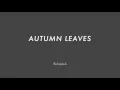 AUTUMN LEAVES chord progression Gm no piano - Backing Track Jazz Standard Bible