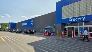 POV Monticello New York Walmart Supercenter freestyle walking tour
