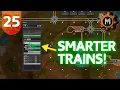 Smart Trains Interrupts Explained 25 Factorio Space Age Tutorial