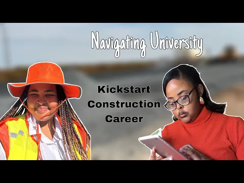 Download MP3 How to navigate university & Kick-start construction career 👷🏽‍♀️🚧 #southafrica #construction