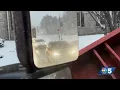 Vermont State Police report over a dozen weather-related calls slide-offs on I-89