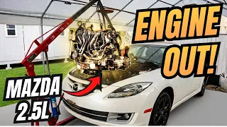 It's Not That Hard! DIY Mazda 2.5L Engine Removal