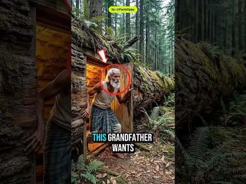 This grandfather hid in a tree house that had many doors @FactsOppy #shorts