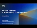 SQL Notebooks in Amazon Redshift Query Editor V2 Amazon Web Services