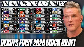 The Most Accurate NFL Draft Predictor Just Released His First 2026 Mock Draft Pat McAfee Show