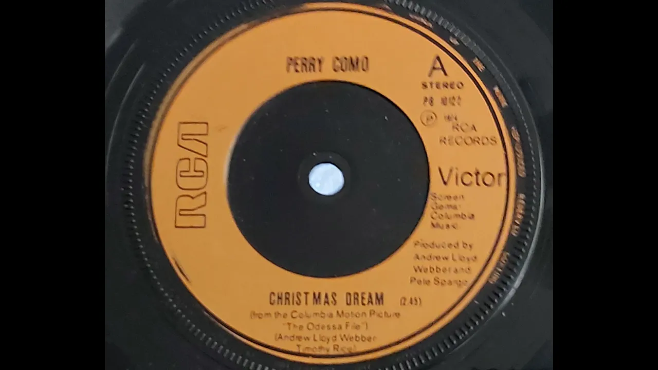 Perry Como 'Christmas Dream' 1974 45 rpm Perry Como 'Christmas Dream' 1974 45 rpm