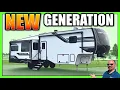 Expanded Comfort RVing in 35ft Total Length 2026 Reflection 337RLS Fifth Wheel by Grand Design RV