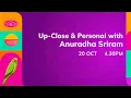 Download Lagu [Promo] Astro Vimeen • Up- Close \u0026 Personal with Anuradha Sriram MP3