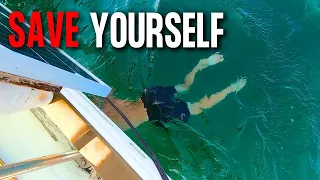 SAVE YOURSELF!! FOULED PROP At Sea In ICE COLD Water, Ep79