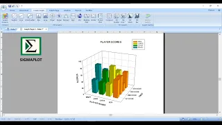 How to plot 3D Bar graphs using Sigmaplot