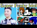 Download Lagu Friday Night Funkin' Super Funky Idol But Everyone Sings It (FNF Mod) (Shaggy, Mouse, Sans, \u0026 Etc)
