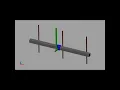 Simulink Simscape model of Inverted Pendulum
