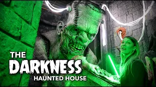 The Darkness Haunted House - HALLOWEEN Haunt Behind The Scenes Tour St Louis MO