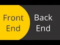 What is Frontend and backend Frontend VS Backend Client side VS Server side