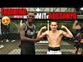 Lagu Training mit UFC Champ Israel Adesanya🏆🌏