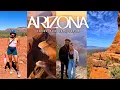 Arizona Road Trip Vlog Sedona Grand Canyon Antelope Canyon in 6 Days