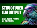 Structured LLM Output with Pydantic and LangChain