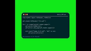Python PyPDF2 - Split PDF file into multiple files