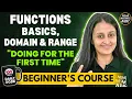 FUNCTIONS BASICS DOMAIN RANGE BEGINNER S COURSE JEE 2026 2027 FULL PREP FROM BASICS NEHA MAM