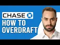 How To Overdraft With Chase How To Turn On Chase Overdraft Protection