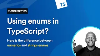Using enums in TypeScript Here is the difference between numerics and strings enums