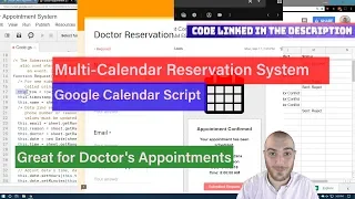 Multi-Calendar Reservation App for Google Calendars - Google Apps Scripts API Add On